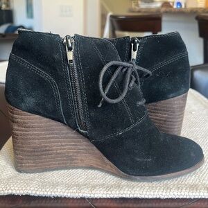 Lucky brand wedge boot